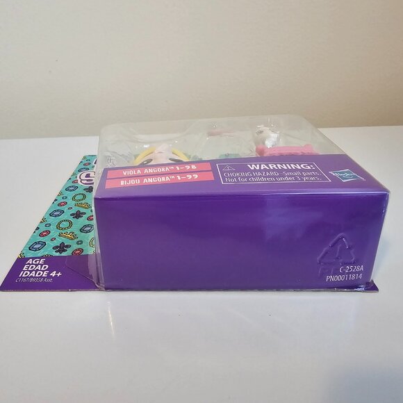 Hasbro Littlest Pet Shop #1-98 Viola Angora Persian Cat #1-99 Bijou Angora New - Picture 7 of 7